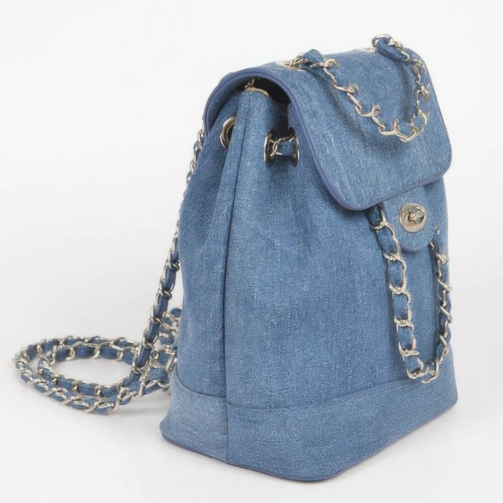 Denim Backpack - Picture 3 of 3